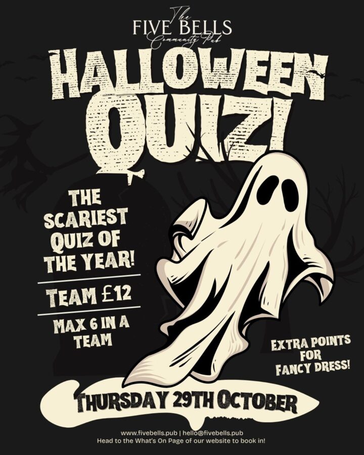 Black and White Illustrated Horror Halloween Party Flyer (Instagram Post (45))