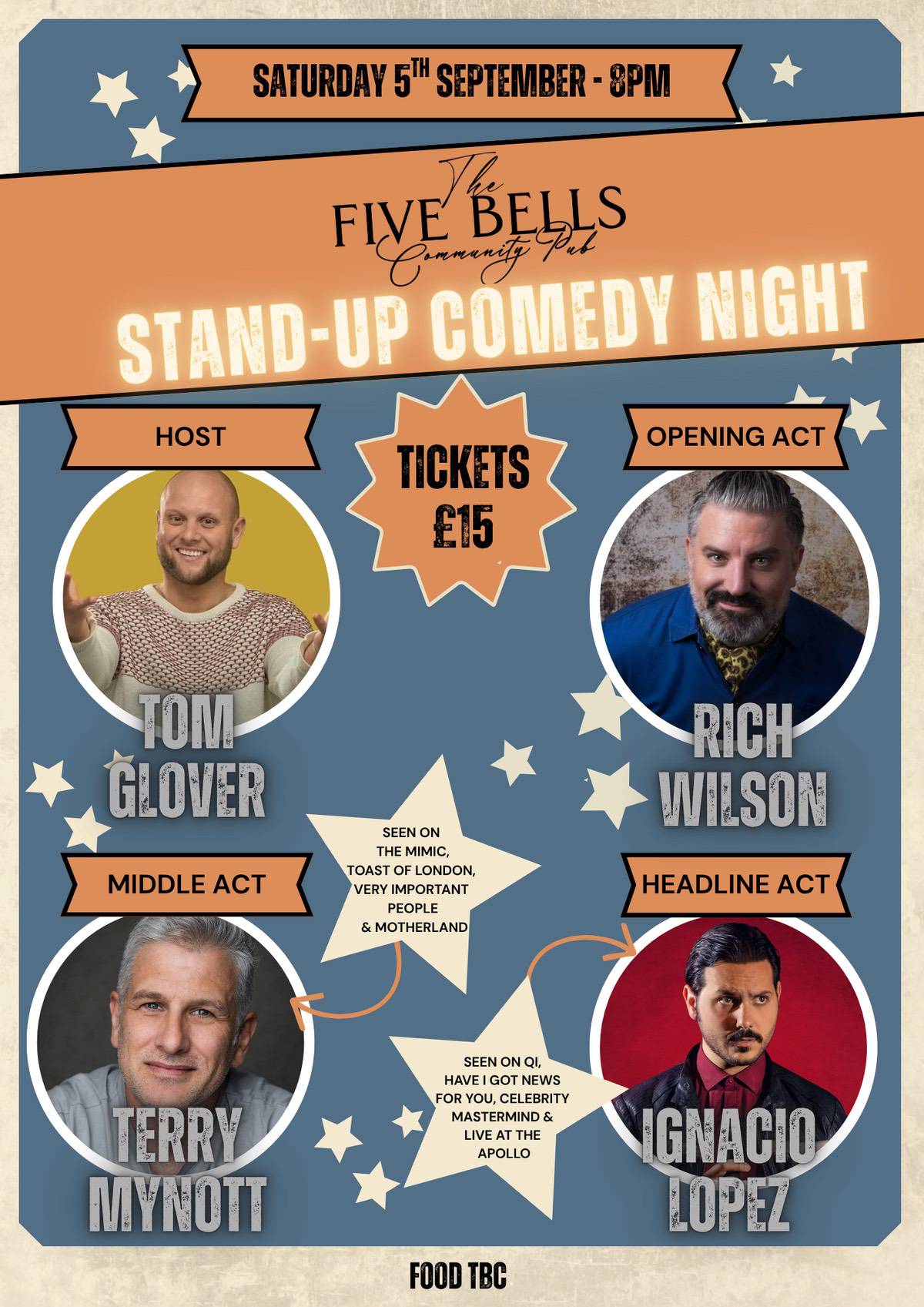 Comedy Night – 5th September