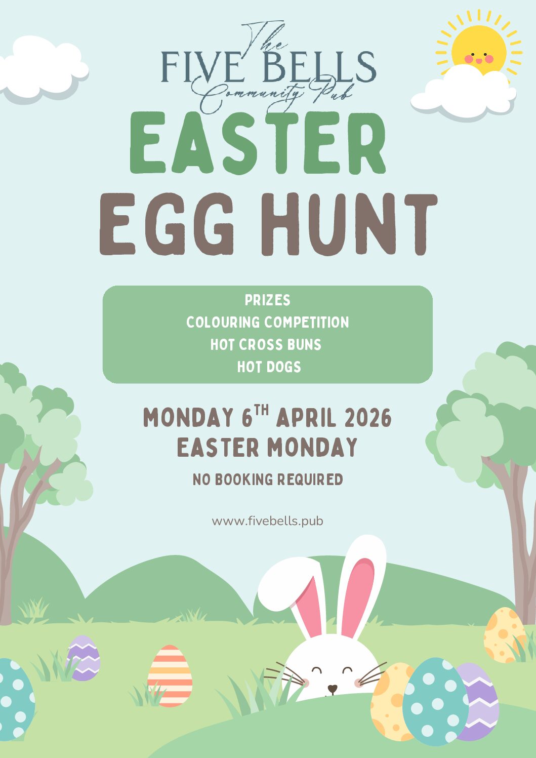 Easter Egg Hunt 6th April