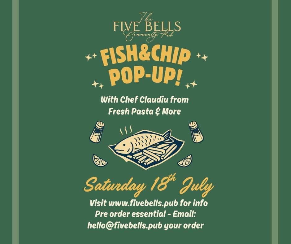 FISH & CHIPS KITCHEN POP-UP!