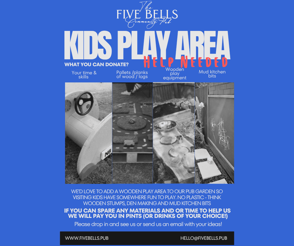 Kids Play Area – Help Needed!