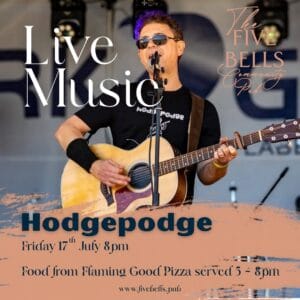 Photo Simple Minimalist Live Music In The Garden Instagram Post