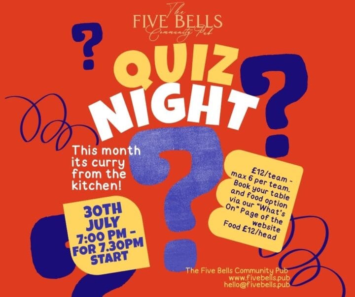 Quiz Night (Facebook Post)